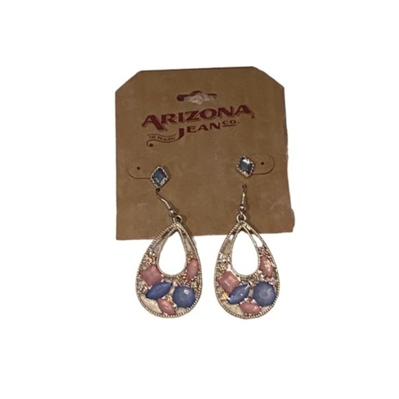 Arizona Jean Company Earrings 2pc Set Dangle and Studs - Picture 1 of 10
